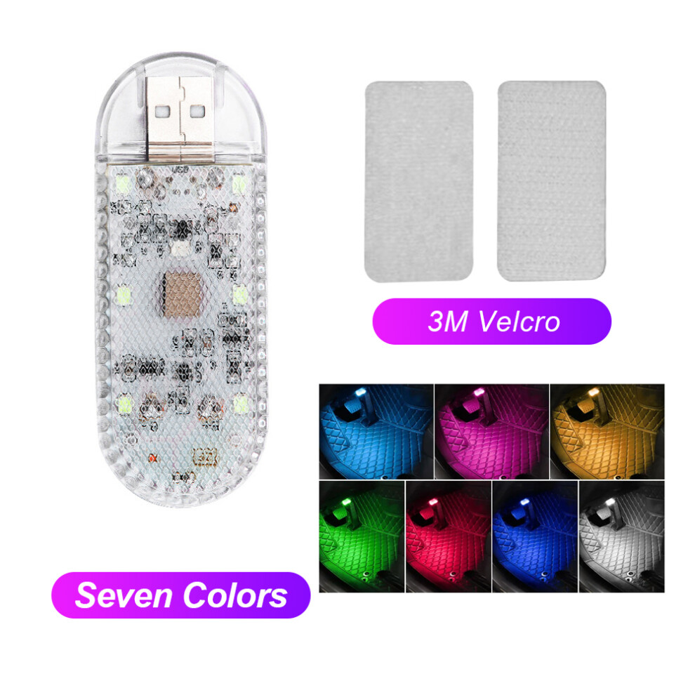 1Pc Led Car Interior Car Ing Atmosphere Lamp For Armrest Box Light 9158106976321