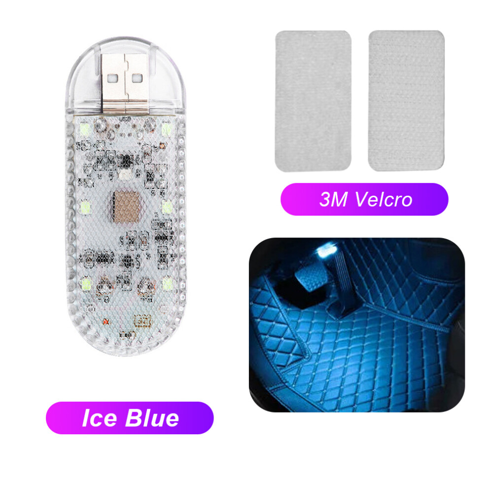 1Pc Led Car Interior Car Ing Atmosphere Lamp For Armrest Box Light 9158106976338