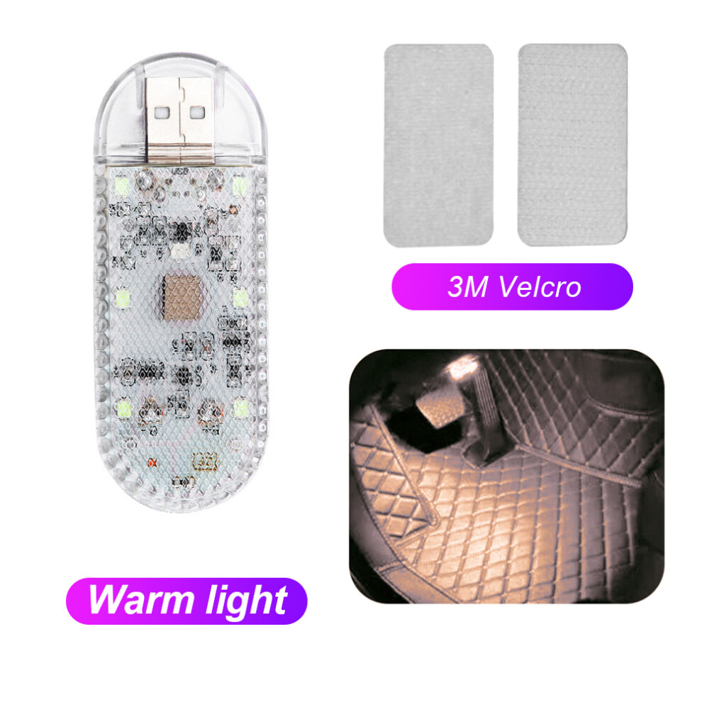 1Pc Led Car Interior Car Ing Atmosphere Lamp For Armrest Box Light 9158106986849