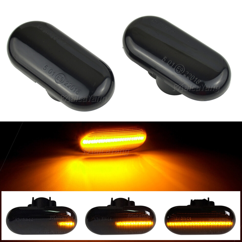 For Renault Clio 1 2 Kangoo Megane Espace Twingo Master Led Dynamic Side 9158106982223