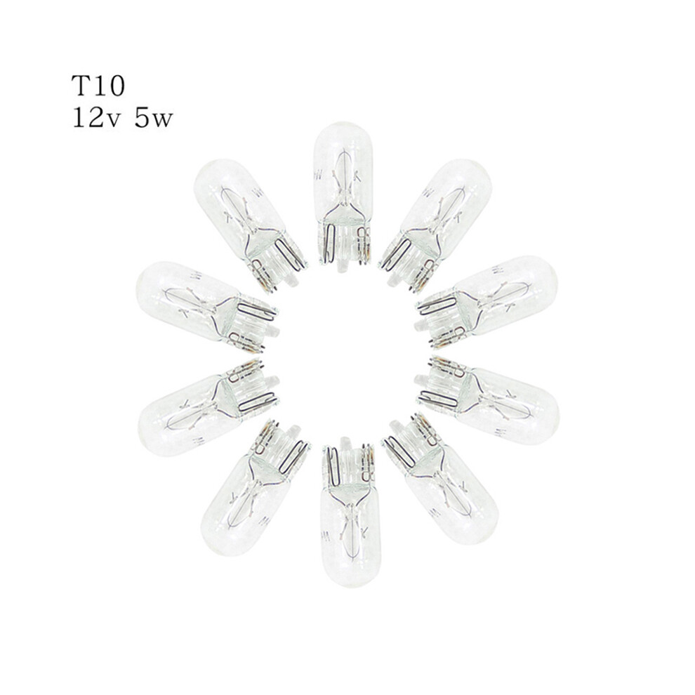 20X Halogen T5 W2w Bulb 12V 1.2W Instrument Car Dashboard Bulb Auto Light 9158106986054
