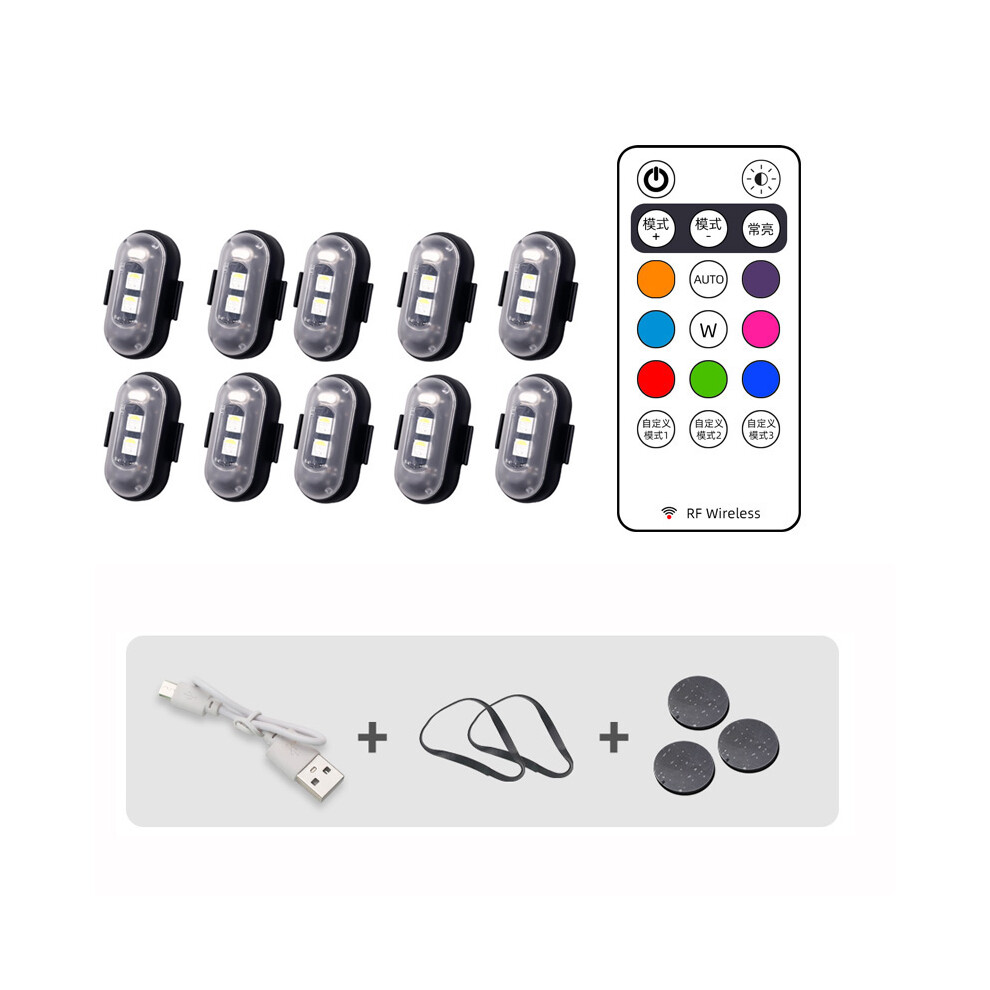 Rgb Led Aircraft Strobe Car Lights Motorcycle Car Lights Led Flash Position 9158106978295