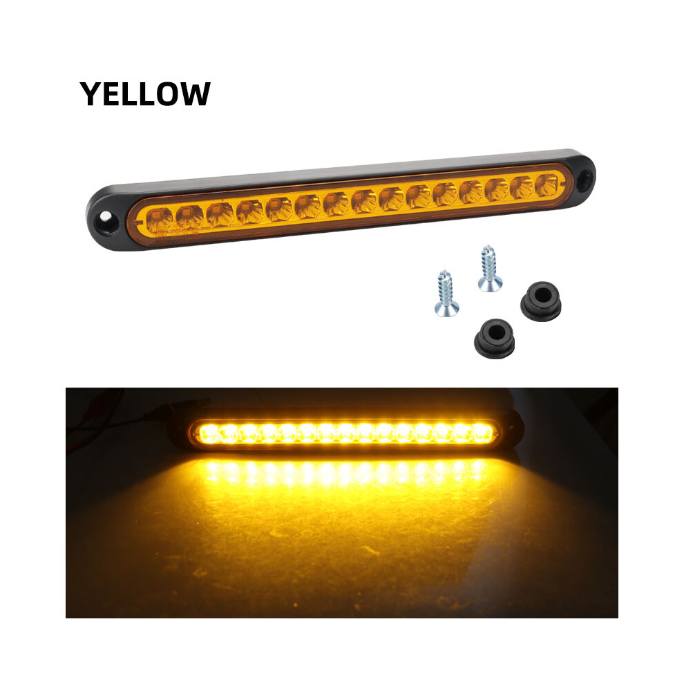 1X Car Bar 15Led Bulbs For Truck Suv Rv Brake Car Signal Side Light 9158106978431