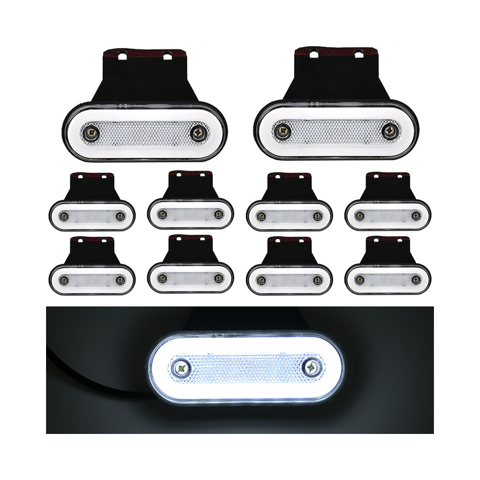 10pcs 12V 24V Led Side Marker car light with Bracket Truck Clearance Lamp-image-OPC-PFH6YSH-NEW