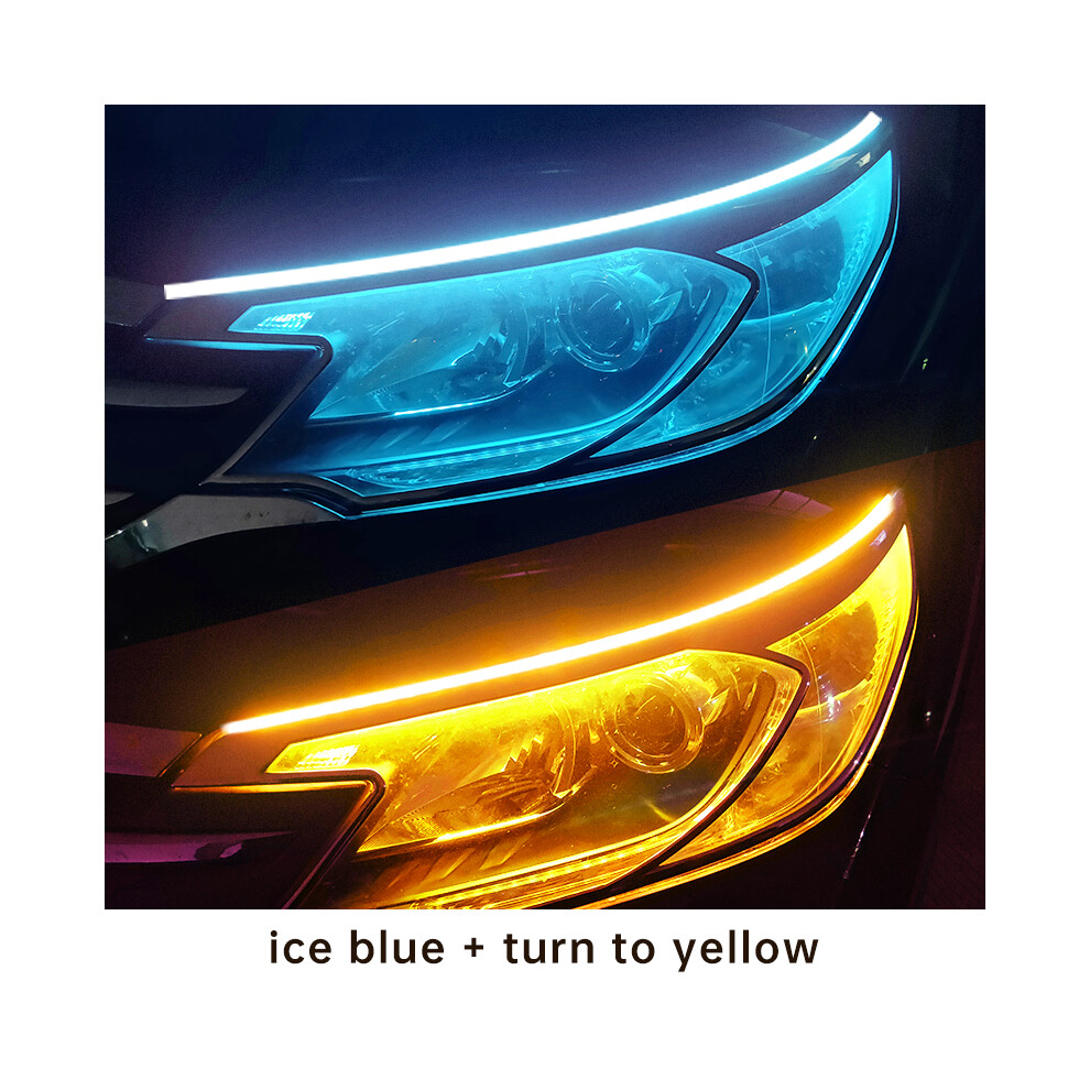2Pcs Led Drl Daytime Running Car For Car Ing Strip Flexible Light 9158106981554