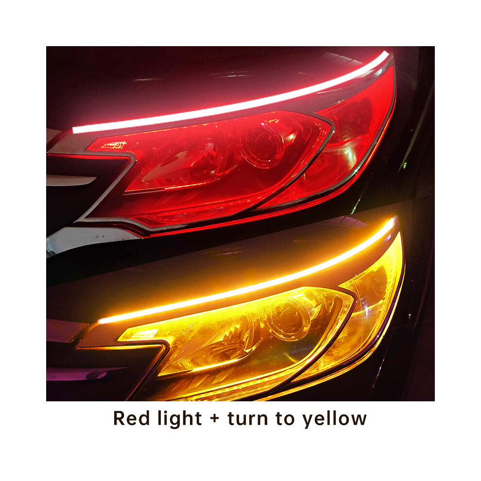 2Pcs Led Drl Daytime Running Car For Car Ing Strip Flexible Light 9158106982100