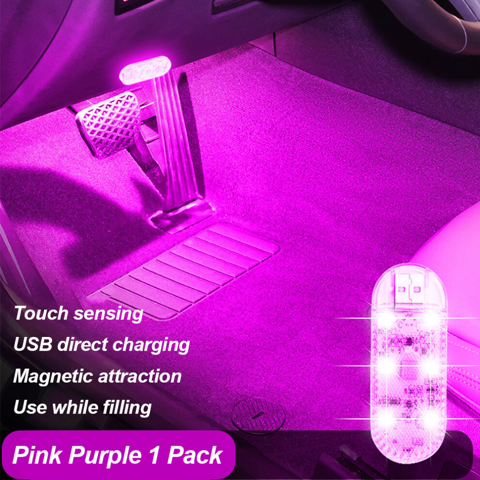 Led Mini Touch Car Usb Charging Portable Auto Roof Ceiling Reading Light 9158106984814
