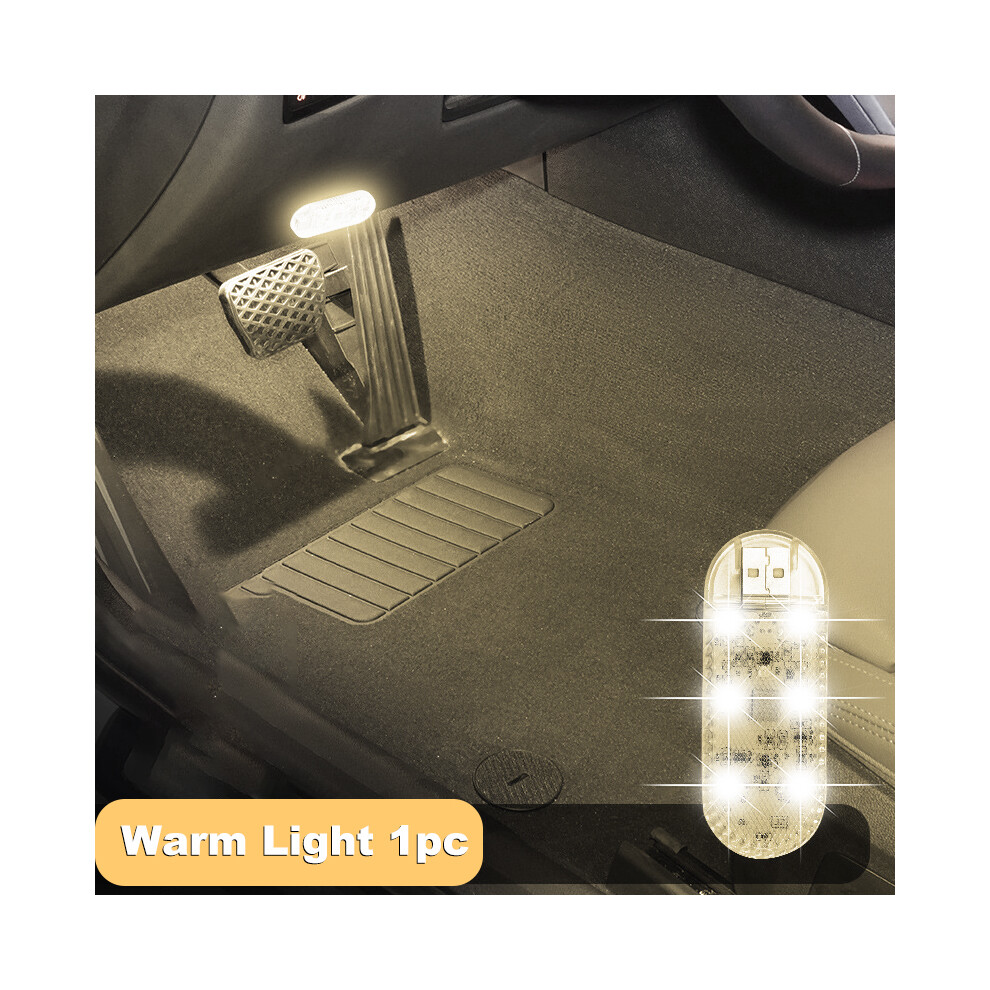 Led Mini Touch Car Usb Charging Portable Auto Roof Ceiling Reading Light 9158106990853