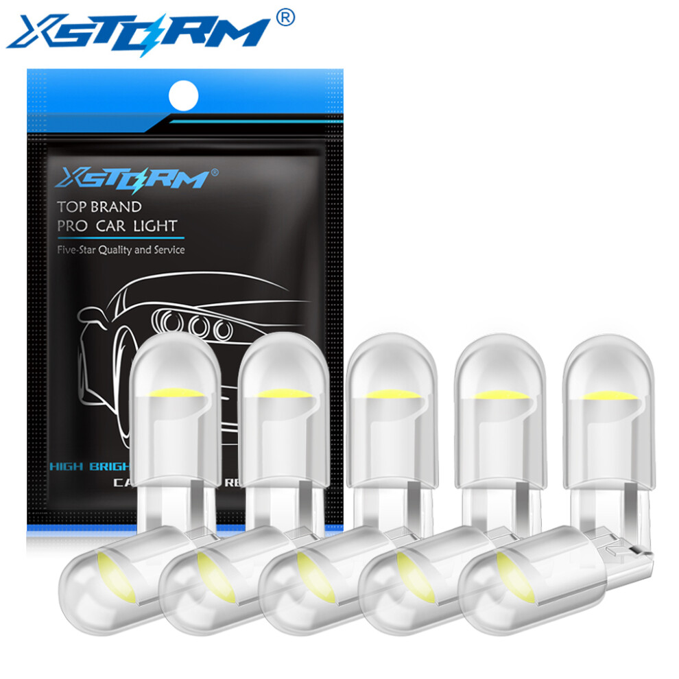 10Pcs T10 W5w Led Bulb Wy5w 168 194 Led Interior Dome Car Lights Wedge 9158107002371