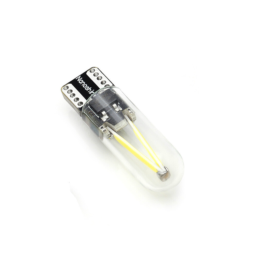 Newest W5w Led T10 Cob Glass Car Led Filament Auto Automobiles Reading Light 9158107002388