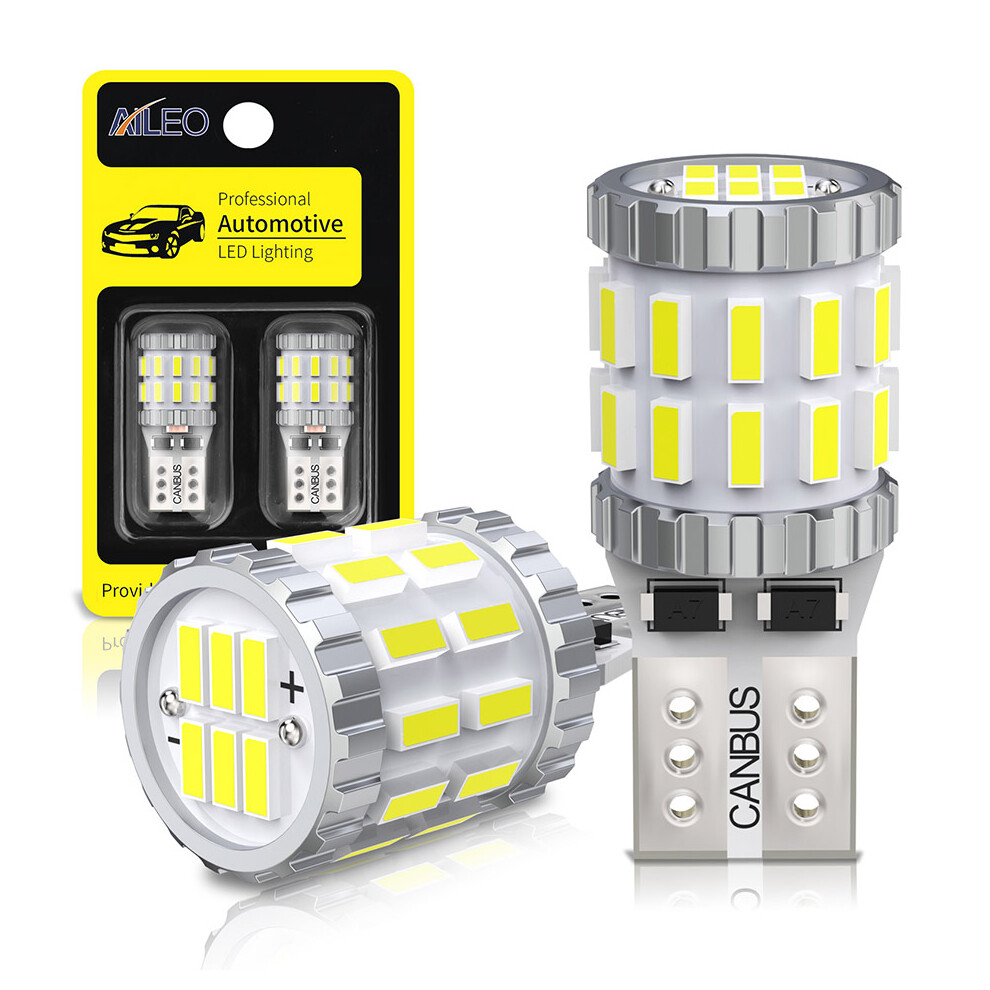 Aileo 2X T10 W5w Led Canbus Bulbs 168 194 3014 Smd Wedge Parking Car Light 9158106998651