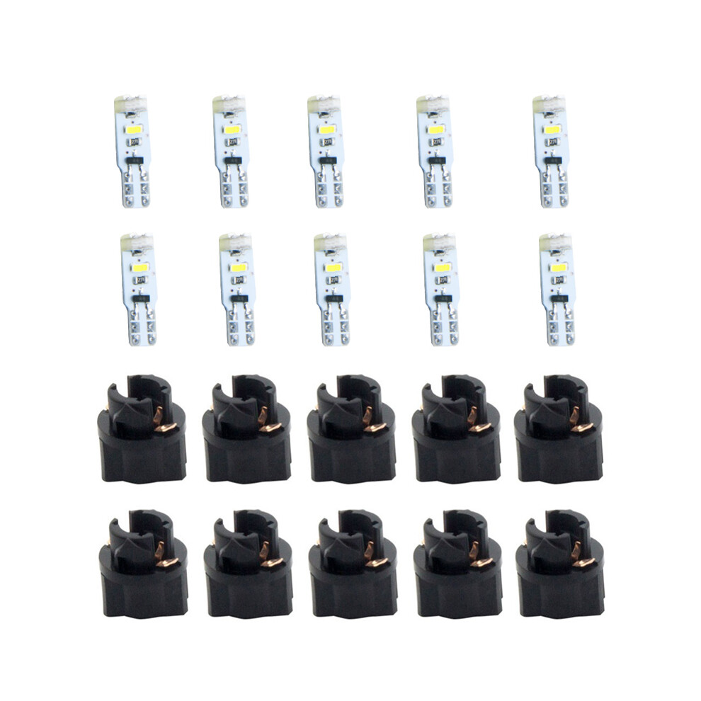 #2721 T5-V2 Lamp Auto Bulb Automotive Car Lightbulb 12V 1.2W Fit T5 Halogen 9158107003026