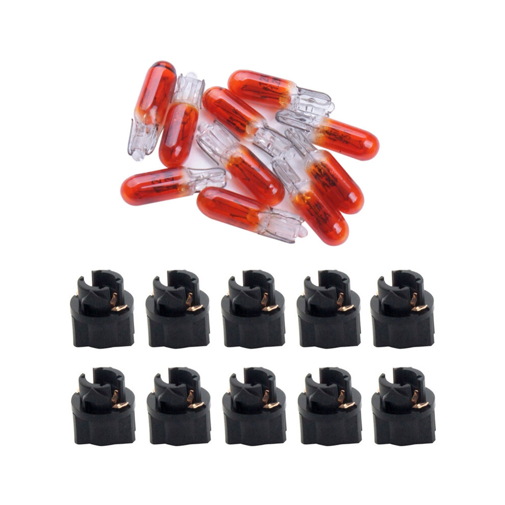 #2721 T5-V2 Lamp Auto Bulb Automotive Car Lightbulb 12V 1.2W Fit T5 Halogen 9158107024502