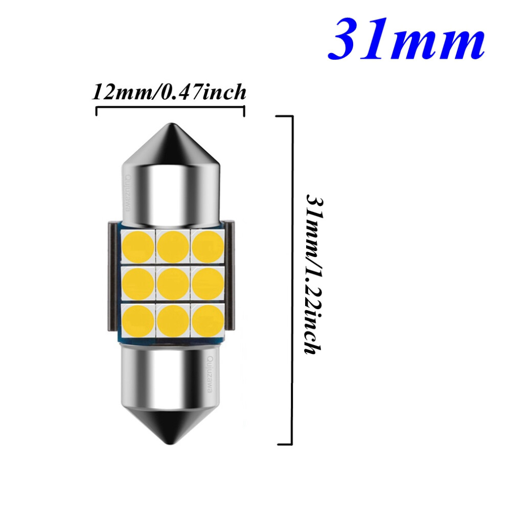 Festoon 31Mm 36Mm 39Mm 41Mm C5w C10w C3w Super Bright 3030 Led Bulb Dome 9158107003057