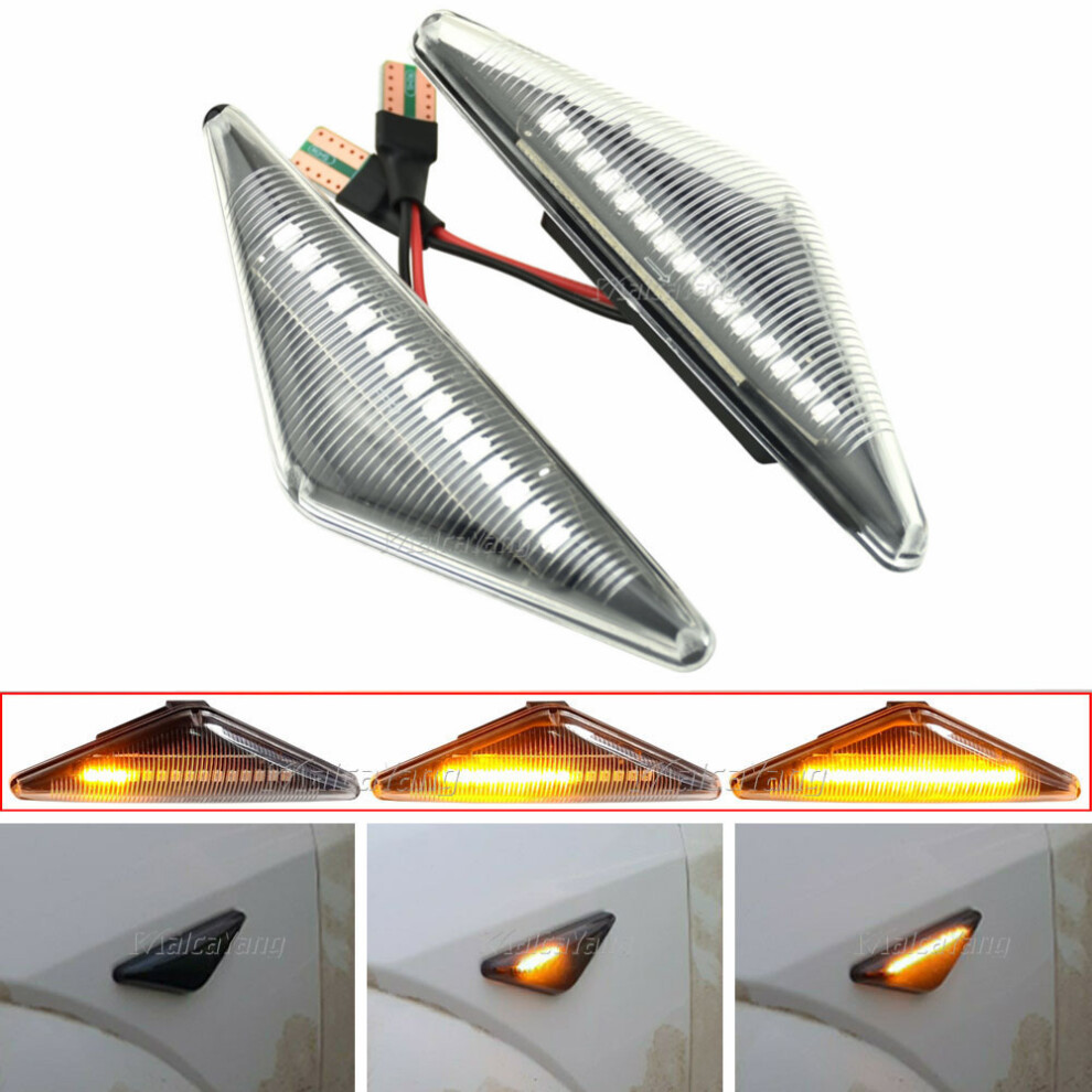 Flowing Side Repeater Car Led Dynamic Side Marker Turn Signal Car Light 9158107003095