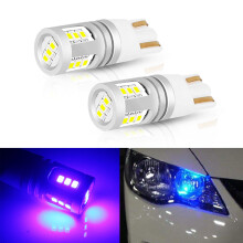 White W5W LED car lights Error Free Canbus 12V-32V 168 T10 LED For BMW