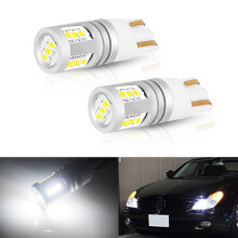 White W5W LED car lights Error Free Canbus 12V-32V 168 T10 LED For BMW