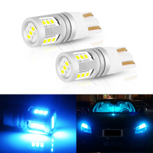 White W5W LED car lights Error Free Canbus 12V-32V 168 T10 LED For BMW