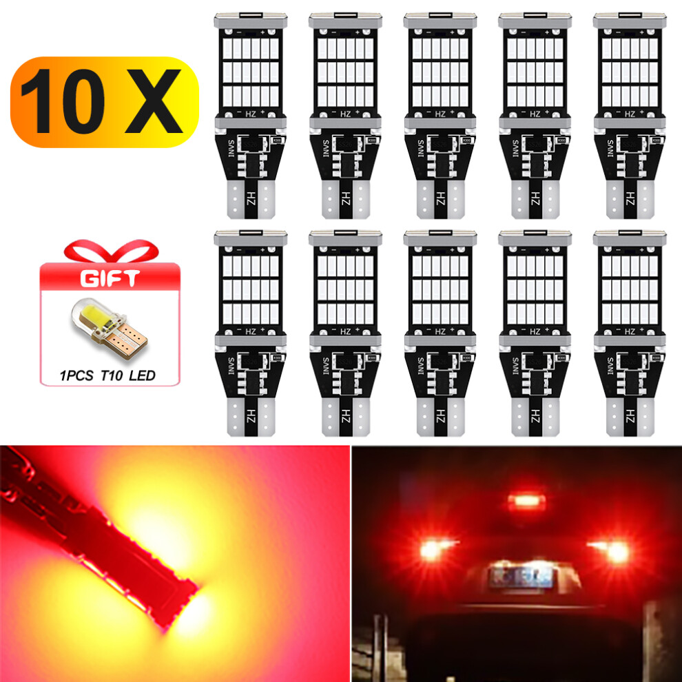 1200Lm 921 T15 Led Back Up Reverse Car Bulbs 912 W16w Canbus Wy16w Light 9158107017030