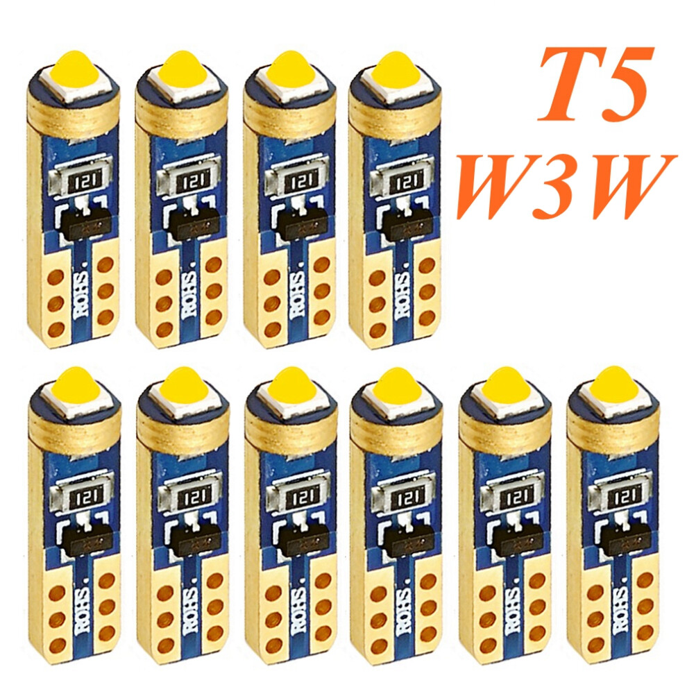 10Pcs T3 T4.2 T4.7 T5 T6.5 T10 W5w B8.5d B8.4d B8.3d Led Bulbs Instrument 9158107008137