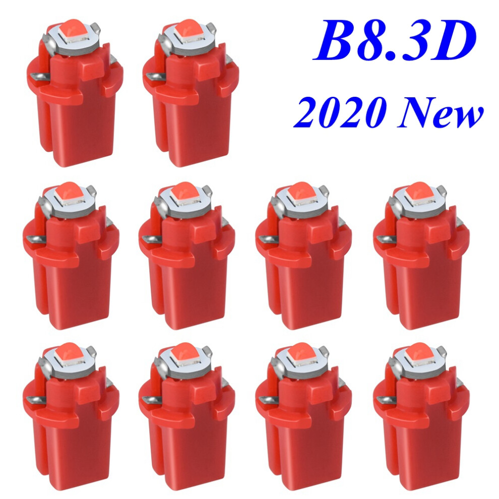 10Pcs T3 T4.2 T4.7 T5 T6.5 T10 W5w B8.5d B8.4d B8.3d Led Bulbs Instrument 9158107010598