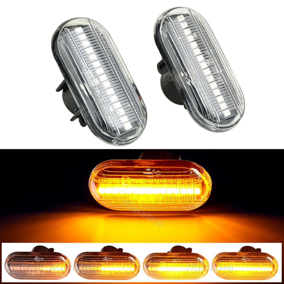 For Renault Clio 1 2 Kangoo Megane Espace Twingo Master Led Dynamic Side 9158107003880