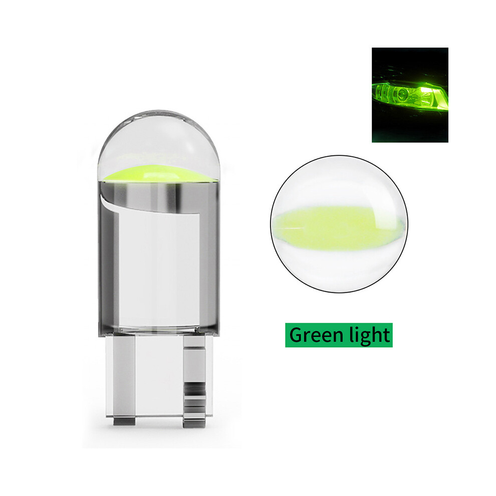 Led T10 W5w Canbus Glass Cob 6000K Reading Dome Lamp Marker Wedge License 9158107004344