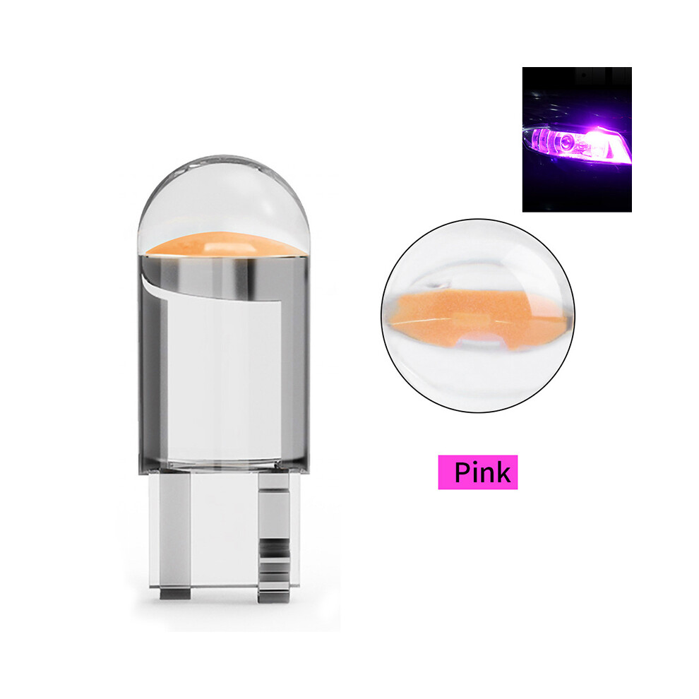 Led T10 W5w Canbus Glass Cob 6000K Reading Dome Lamp Marker Wedge License 9158107005617