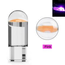 LED T10 W5W Canbus Glass COB 6000k Reading Dome Lamp Marker Wedge License