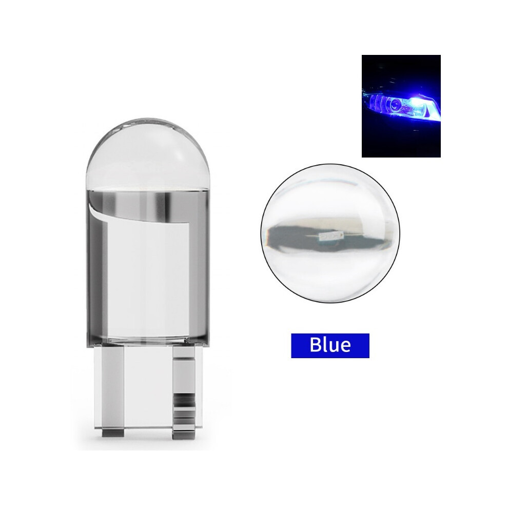 Led T10 W5w Canbus Glass Cob 6000K Reading Dome Lamp Marker Wedge License 9158107007666