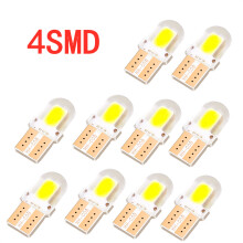 2/10/20Pcs 4 Chips COB car light LED W5W T10 194 168 W5W 4SMD For Parking