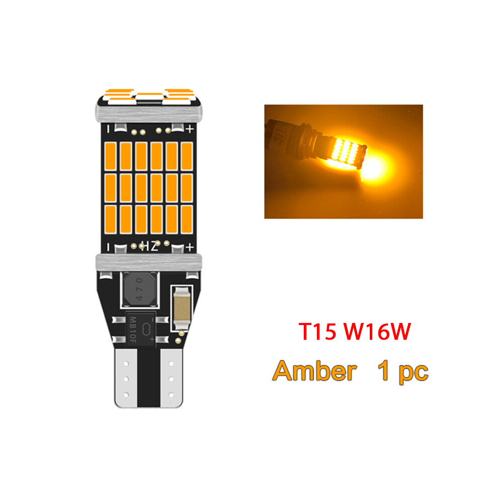 Rxz 1Pc Canbus W16w T15 920 921 912 Led 4014 45 Chips Reverse Car Light 9158107008199