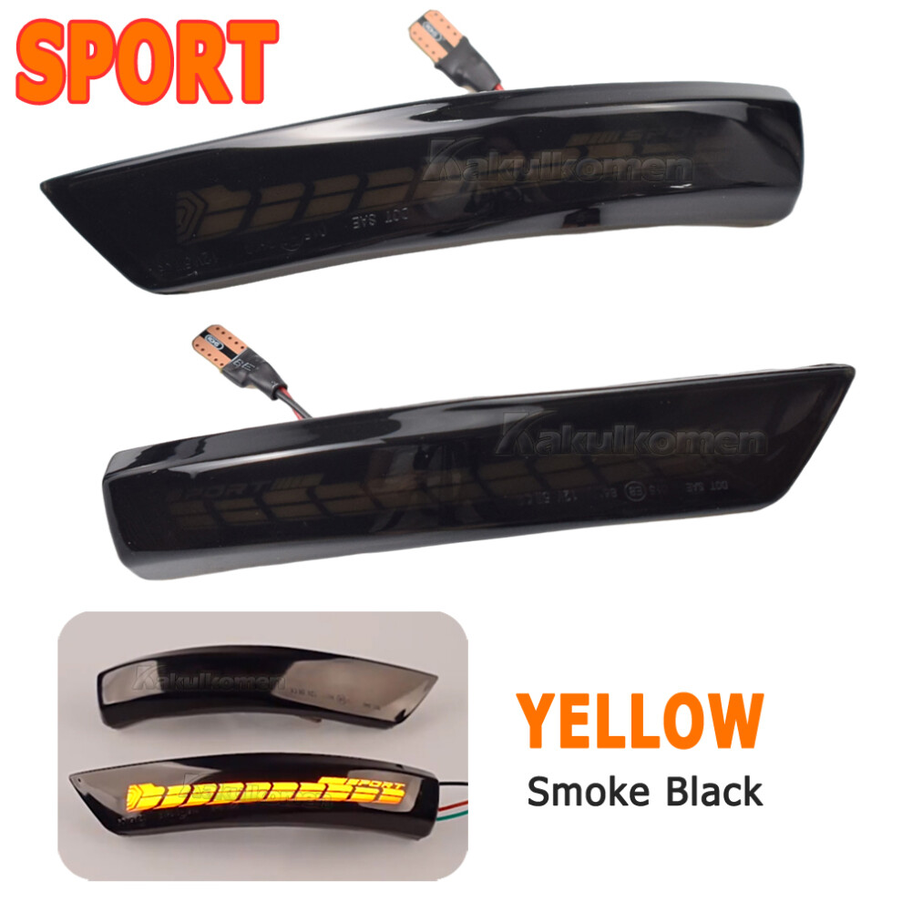 Dynamic Turn Signal Car Led Side Rearview Mirror Sequential Indicator Light 9158107016712