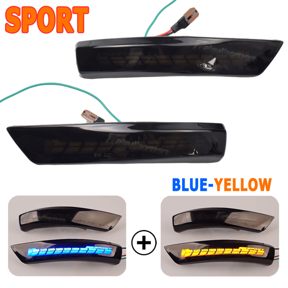 Dynamic Turn Signal Car Led Side Rearview Mirror Sequential Indicator Light 9158107027428