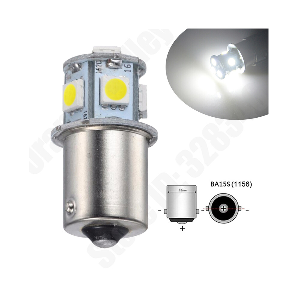 10Pcs 1156 Ba15s P21w S25 3496 Leds Car Lights 8 5050 Smd Brake Car Lights 9158107010482