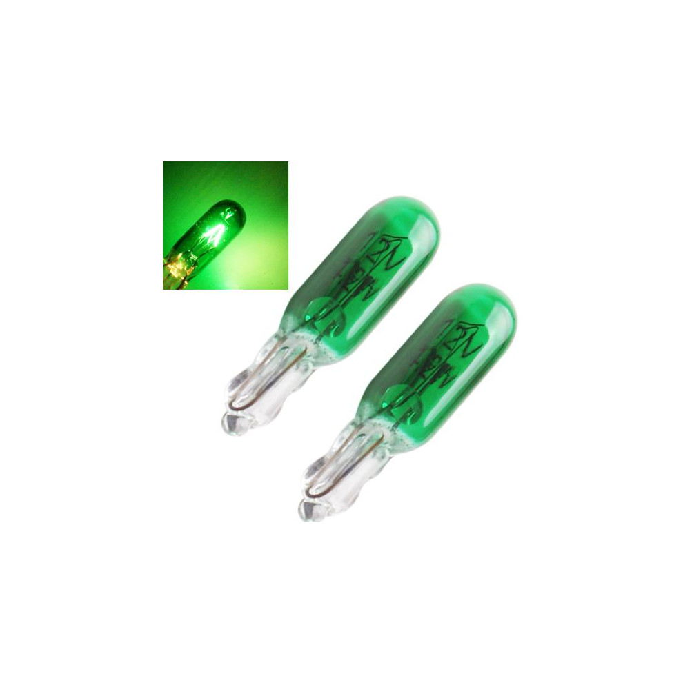 Yellow 10/20Pcs W2w T5 12V 1.2W Halogen Lamp Instrument Blue/Red/Amber 9158107011496