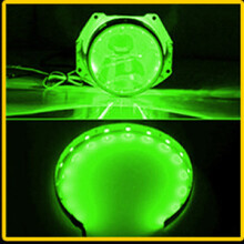 2PCS 360 degree flash LED demon eye COB Angel eye modified headcar lights