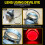 2PCS 360 degree flash LED demon eye COB Angel eye modified headcar lights 3