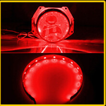 2PCS 360 degree flash LED demon eye COB Angel eye modified headcar lights