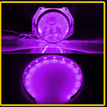 2PCS 360 degree flash LED demon eye COB Angel eye modified headcar lights