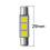 1pack 29mm Festoon LED C5W 3 leds 5050 Auto Interior For Sun Visor Vanity 4