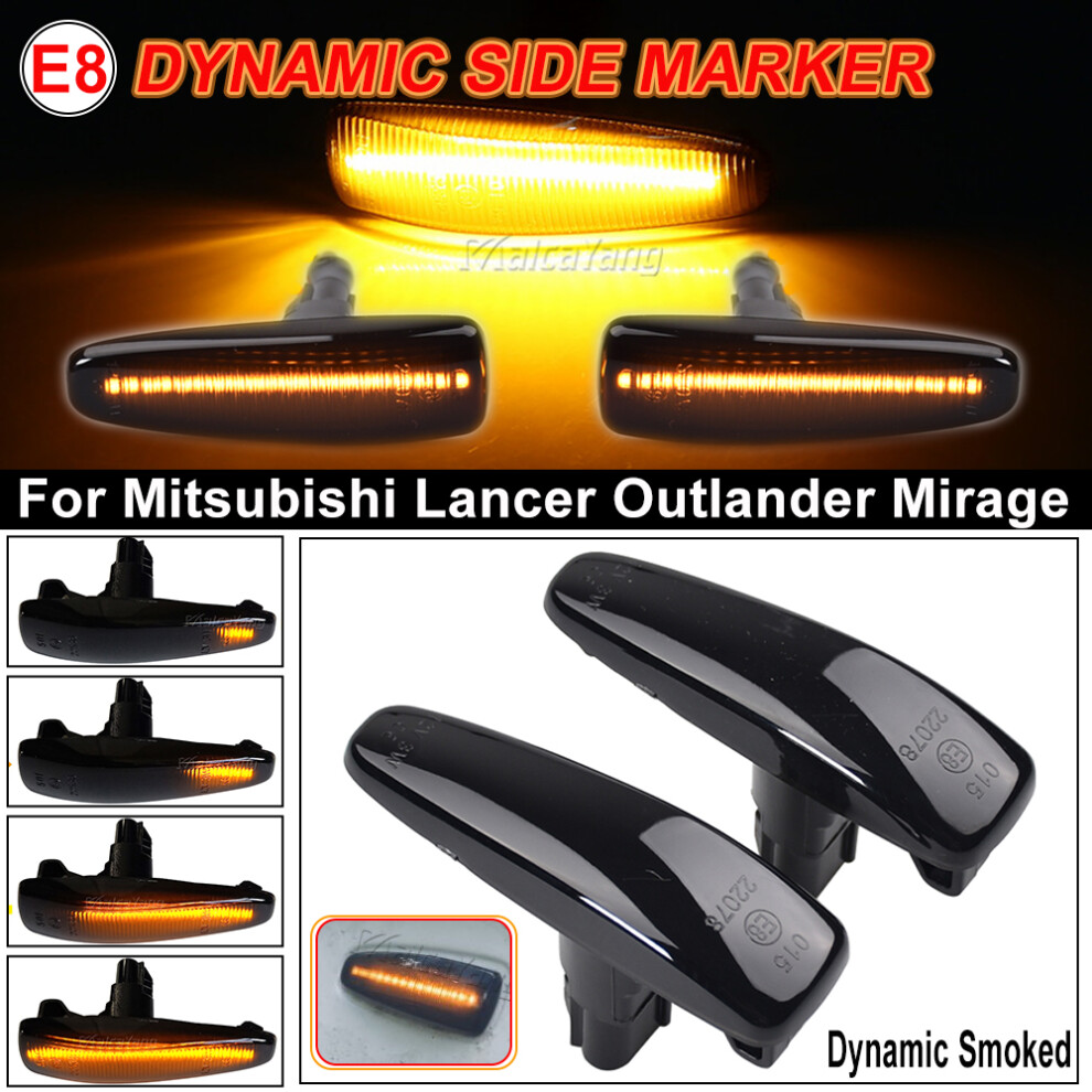 Turn Signal Side Marker Led Car For Mitsubishi Lancer Evolution Light 9158107011724