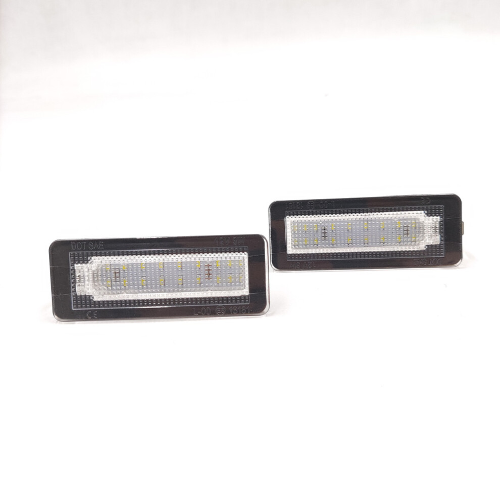 Led License Plate Number Car Lamp Error Free For Benz Smart Fortwo Light 9158107016613