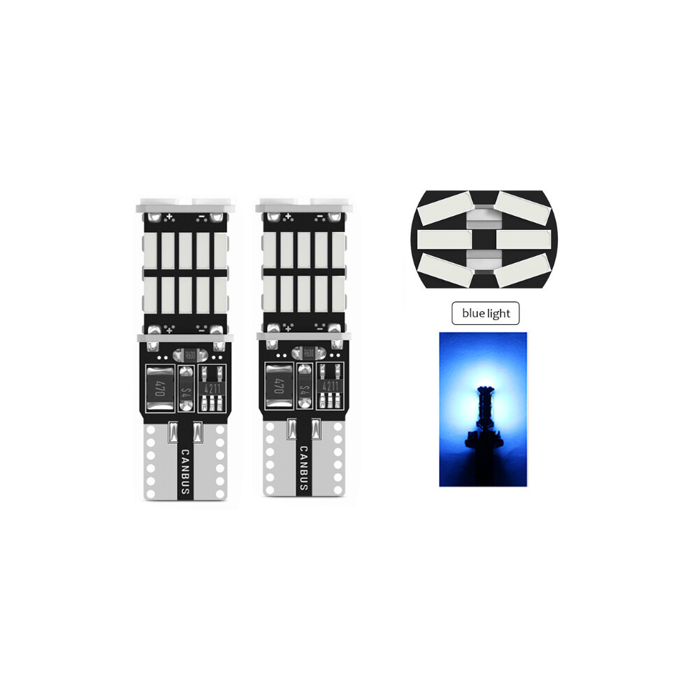 2Pcs High Power 4014 26Smd Led T10 W5w Bulb Canbus Interior Dome Car Lights 9158107027718