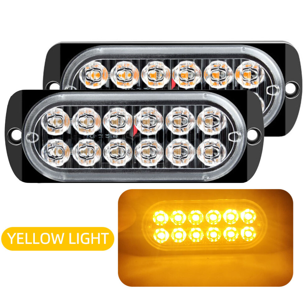 12Led Warning Car Breakdown Emergency Car Truck Trailer Beacon Light 9158107011786