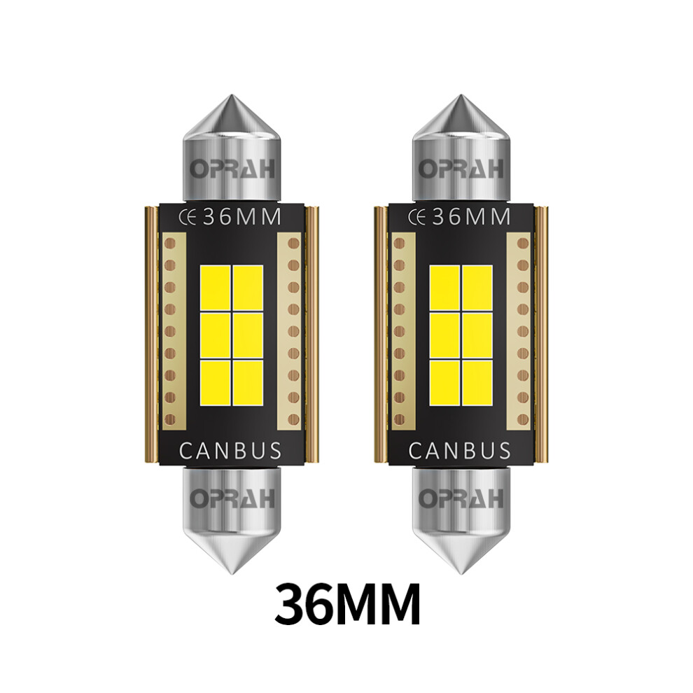 2X C10w C5w Led Canbus Festoon 31Mm 36Mm 39Mm 42Mm Bulb Interior Reading 9158107016705