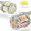2x 382 P21w 1156 Led Reverse White Ba15s Side car light Red Brake Tail 2