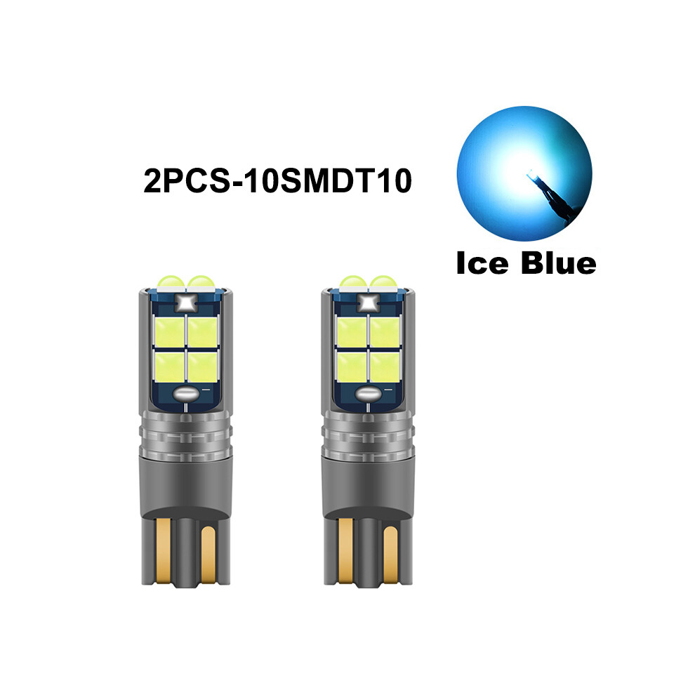 Nlpearl 2Pcs T10 Led W5w Led Bulbs 3030 10Smd W5w Led Canbus 194 168 Interior 9158107032095
