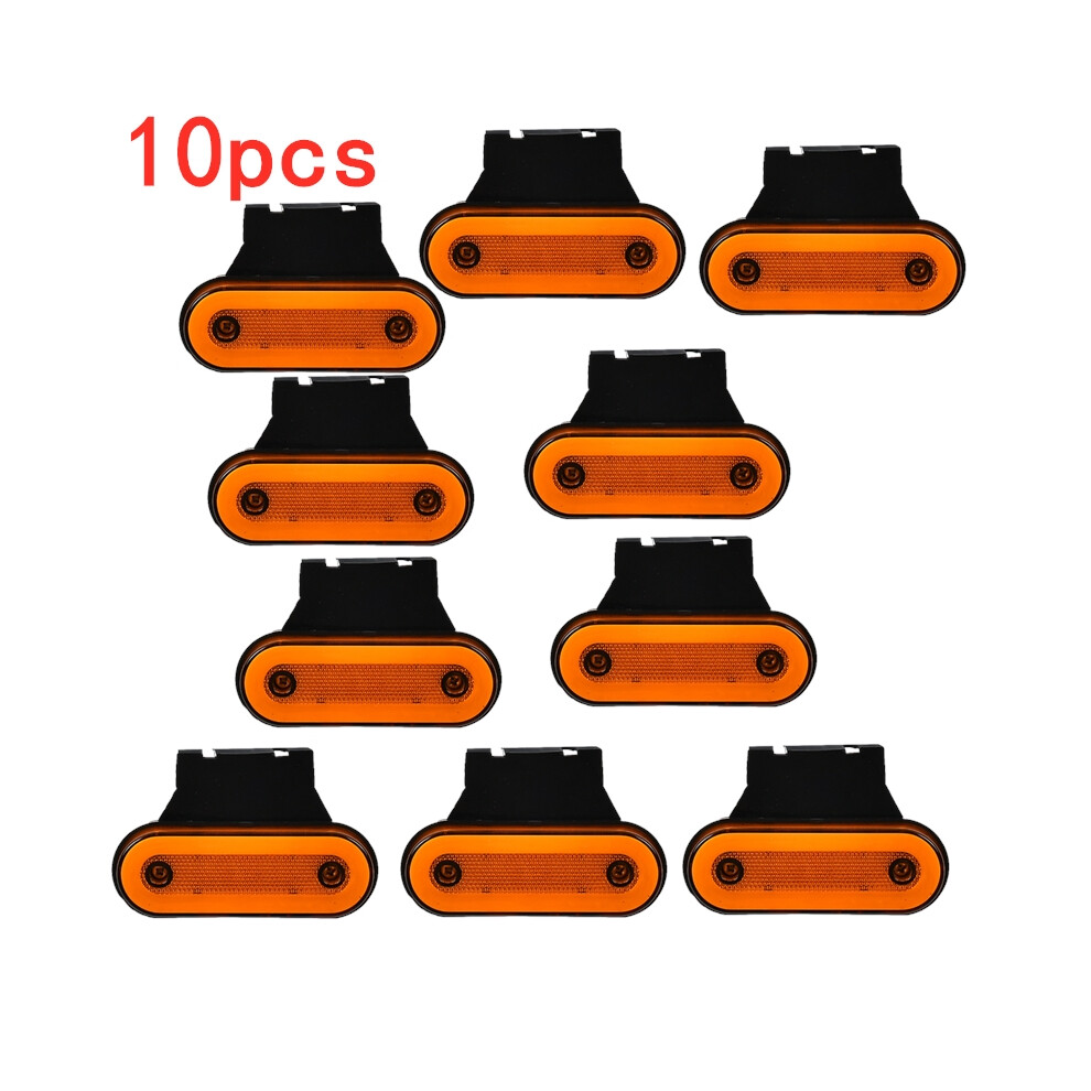 10Pcs/4Pcs 12V-24V Truck Side Marker Car Led Trailer Car S Light 9158107032101
