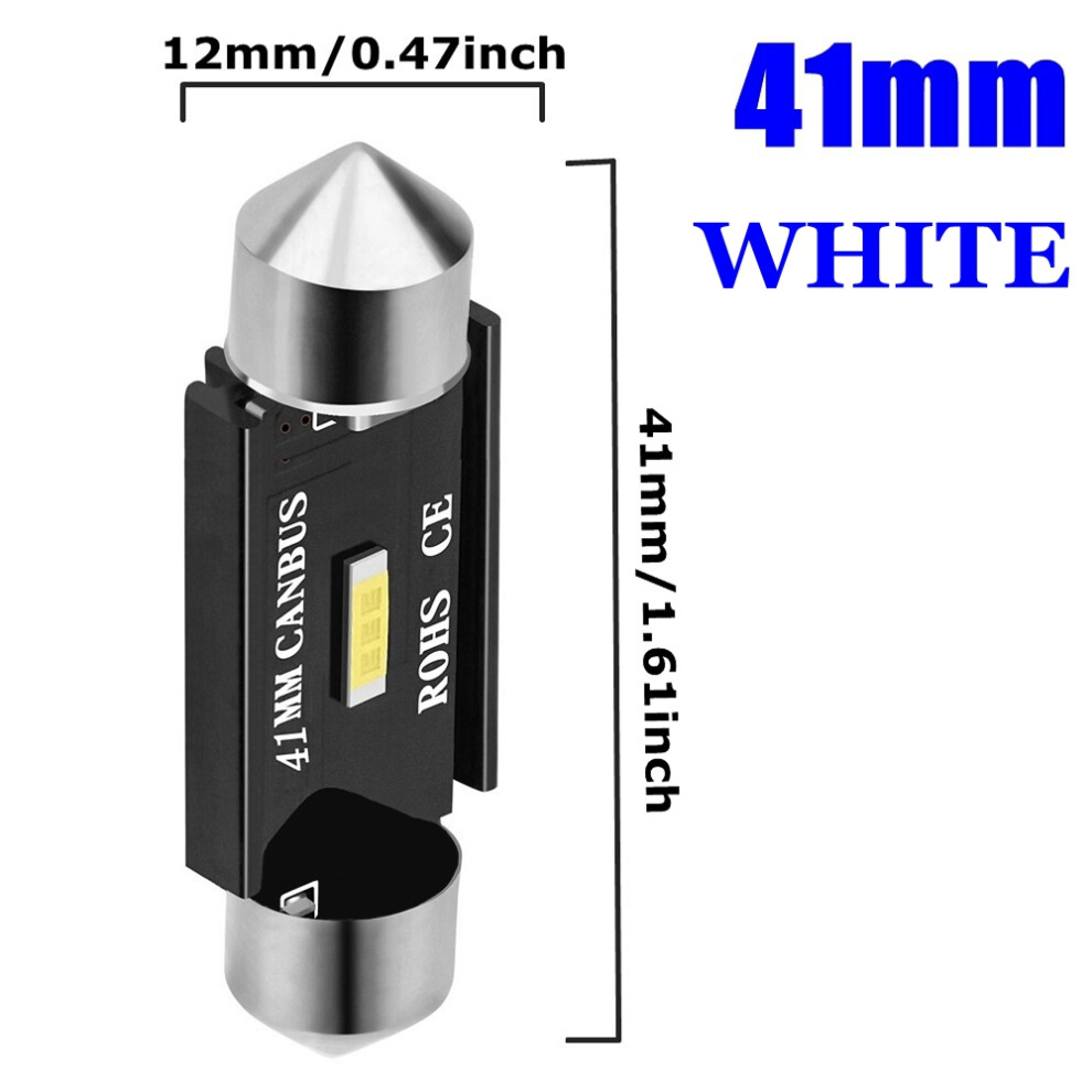 10Pcs Festoon 31Mm 36Mm 39Mm 41Mm C5w C10w Super Bright Csp Led Bulbs 9158107012509